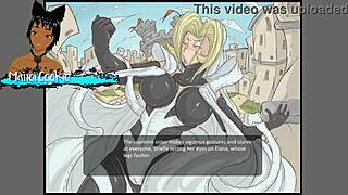 everyone in town getting horny playing elana champion of lust ch 2 with curvy brunette slut?