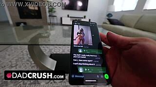 stepdaughter's risky nudes lead to my huge creampie deep inside