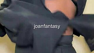 ever wonder what joanfantasy does on lunch break flashing big ass in washroom?