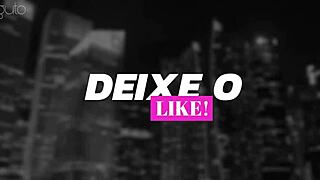 Lil Brunette Bent Over Bed Edge Takes Brutal Pussy Pounding Closeup