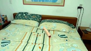 hey stepmom's out here on the beach stroking her pussy with massive dildos... wild!