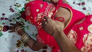 Young bhabhi seduces devar in bathroom for pussy licking blowjob and creampie finish