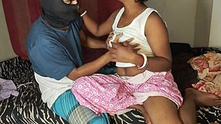 bedroom bride cheats doggystyle with milk man missionary pounding her married tight tits bouncing