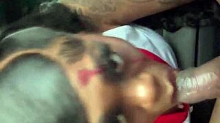 check out these cheerleaders in cosplay sucking riding bbc creampie facials compilation