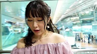 that flirty big cock loving country girl hits tokyo flaunting her plump slutty pale chubby ass