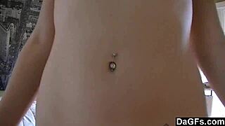 DAGFS TEEN STRIPS BIG TITS FOR EASY CASH BEDROOM SOLO