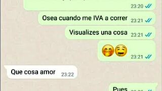 Mi novia prueba leche en web chat y dice le encanta tanto