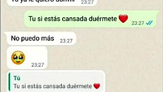 Mi novia prueba leche en web chat y dice le encanta tanto