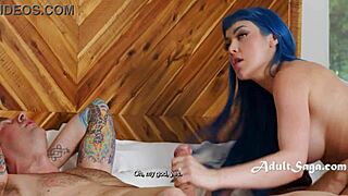 Devoted husband watches wife's risky fling with hidden excitement