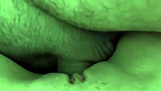 Daddy watch this close-up pussy fuck end in huge cumshot
