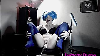 Bound Slut Begs Fuck Machine Bondage For Rough Orgasms