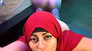 arab housewife blows cock in mirror cums in mouth
