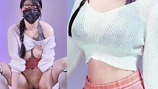 curvy college cutie rides toys hard squirting wet all steamy night