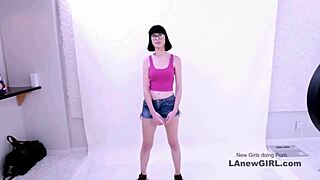 Egyptian Goddess Seduces Producer on Casting Couch for Intense Sofa Fuck