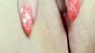 stepmother spreads pussy for taboo creampie closeup