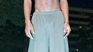 pick me up daddy for dorm workout creampie fun