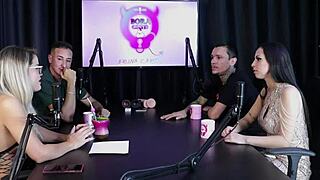 teh angel sheer red's see thru lingerie swinger group collab... family punheta drama 😏