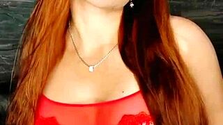 stepmother spreads pussy for taboo creampie closeup