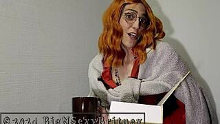 big n sexy britney hits the library for a sloppy librarian blowjob facial cumshot