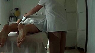 chinese masseuse's hands drive me wild to massive orgasm