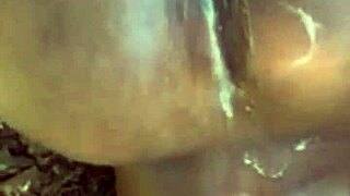 big booty bbc tranny begs for rough anal creampie outdoors