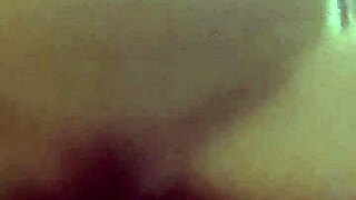 danielle roy bounces on cody roy's cock in reverse cowgirl pov view