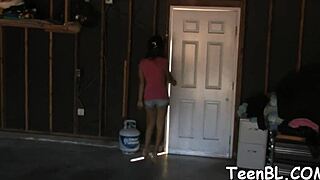 Bet you can't resist sucking my cock after watching her play with that wet pussy, dude growls hungrily.