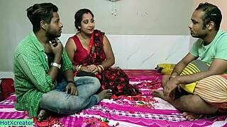 देसी बीवी के एक्स थ्रीसम में लस्ट से भरी चुदाई