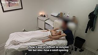 tattooed kendal milf surrenders to therapist's firm hands