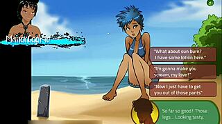 Hot beach vibes... getting that sweet pussy from my girlfriend during our game 😏🏖️