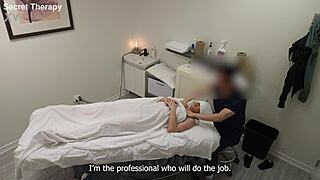 tattooed kendal milf surrenders to therapist's firm hands