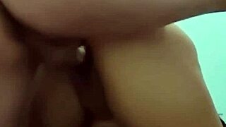 Horny wife with firm tits rides cock wildly before bending for doggystyle pounding