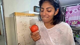 mexican 18yo stepdaughter strips bare fingers pussy first time on camera