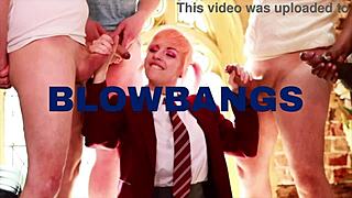 innocent student sneaks to gloryhole for secret cock sucking