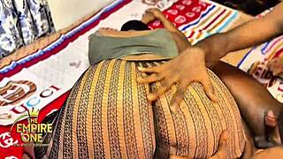 stepsis moans loud as norsegod pounds her pussy doggystyle