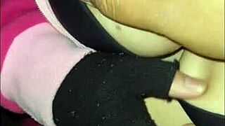 big tits mature halloween maid slut begs for rough creampie pounding in lingerie