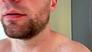 sexy mexican milf maria rojas big tits backstage shower with muscular andres acosta