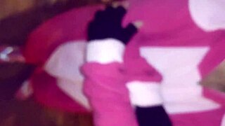 big tits mature halloween maid slut begs for rough creampie pounding in lingerie