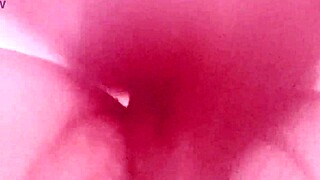 sexy mature latina prostitute spreads pussy flashing huge clit for voyeur