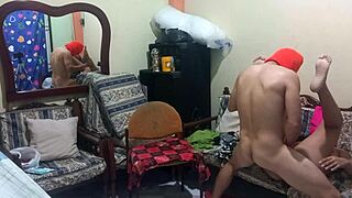 stepdad coaches shy stepgirl on lasting sex skills