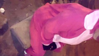 big tits mature halloween maid slut begs for rough creampie pounding in lingerie