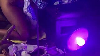 Slim Thick Ebony Cowgirl Fills All Holes as Ultimate Slut