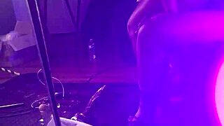 Slim Thick Ebony Cowgirl Fills All Holes as Ultimate Slut