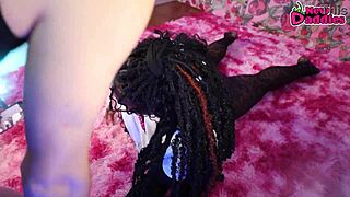 big ass ebony slurps massive bbc in sphinx position compilation