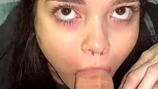debora prado deepthroat blowjob reverse ride before bed