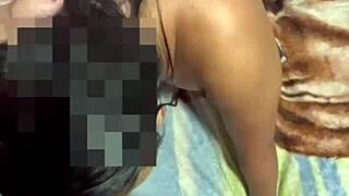 watching my brazilian wife's big ass gape on young monster cock cuckold style