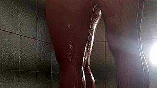 i force my stepdaughter to shower but she grabs my cock begging hard fuck domination