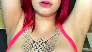 Kaeelen Garcia Sucks Cock as Innocent Redhead Slave