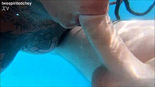 Holiday Pool Threesome Teases with Juicy Curves and Deep Strokes