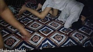 Beautiful Indian wife delivers exotic hardcore fucking romance on ranch wedding night